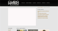 Desktop Screenshot of cuartoinfinito.com